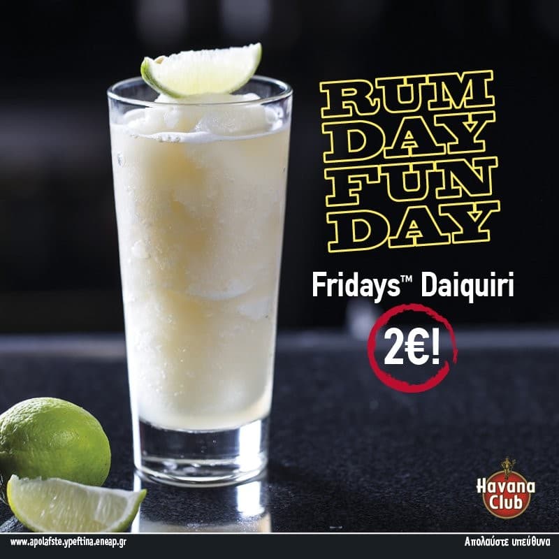 Fridays Rum Day Fun Day