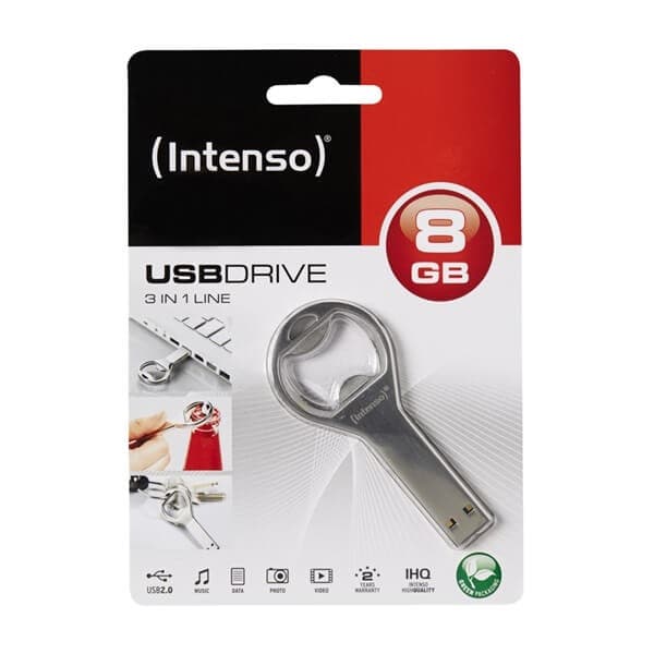 Intenso 3in1 Line 8GB USB Stick 1,99€ @Κωτσόβολο