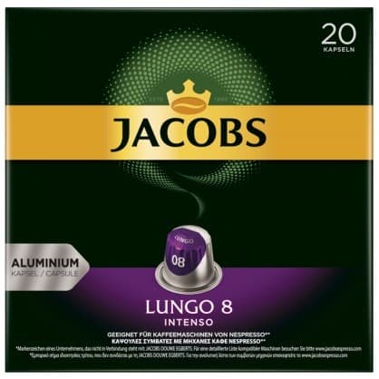 Κάψουλες Jacobs lungo(8) 20 τεμάχια