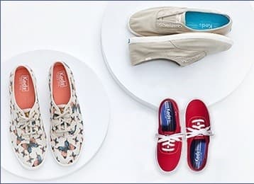1+1 Δώρο στα Keds στα Factory Outlet