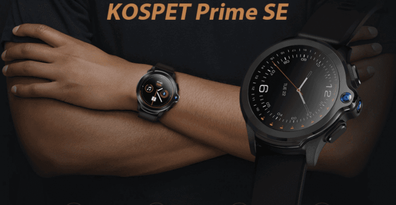 KOSPET Prime SE (Face ID – Dual Cameras – 4G) Smartwatch στα 92.82€  (προπαραγγελία)
