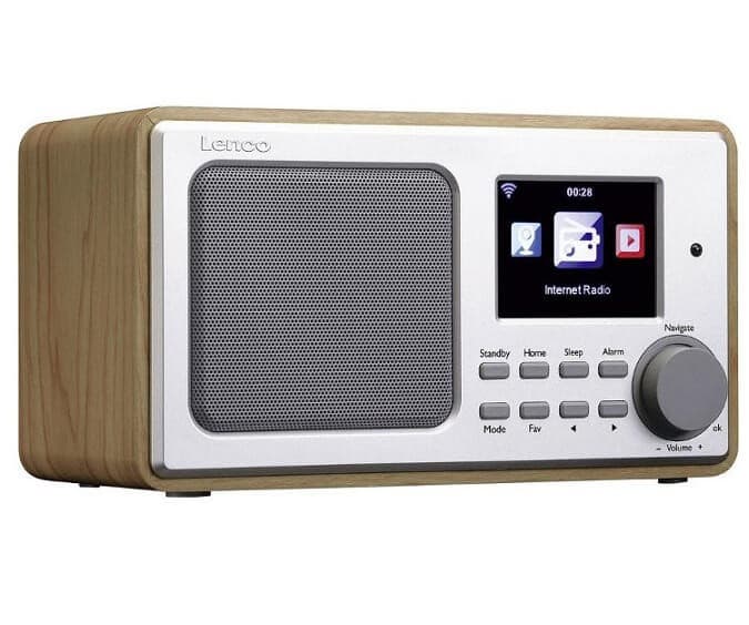 Lenco DIR-100 Wood Internet Radio,WLAN 69,90€ από e-shop.gr