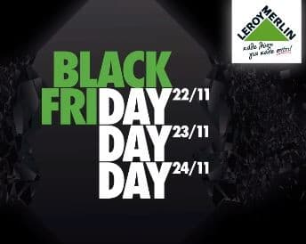 Black Friday προσφορές στα Leroy Merlin