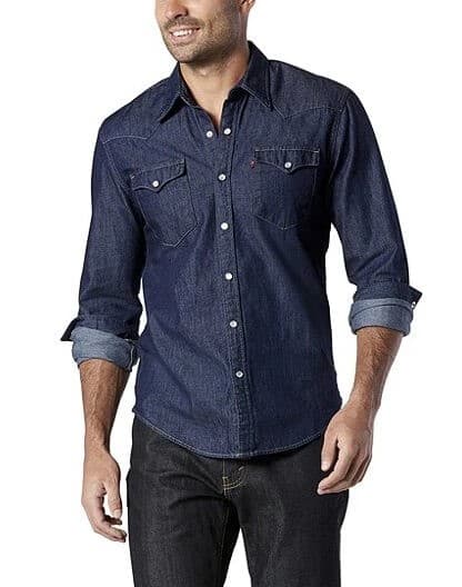 Τζιν Πουκάμισο Levi's Barstow Western 41€ στο Amazon