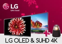 LG SUHD / OLED τηλεοράσεις με επιπλέον έκπτωση + ηχείο LG Speaker PH3