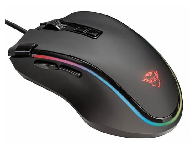 Gaming περιφερειακά Trust σε προσφορά από Public (πχ Trust GXT 188 - Laban RGB 55€)