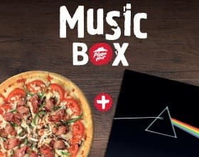 Pizza Hut XL + Δίσκος LP των Pink Floyd με 25€