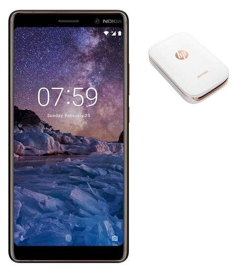 Nokia 7 Plus Dual + HP Sprocket Photo Printer 449€ από Media Markt