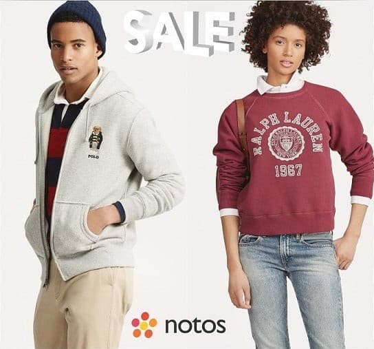 Έκπτωση 50% σε 50 μάρκες ένδυσης &amp; αξεσουάρ στα notos