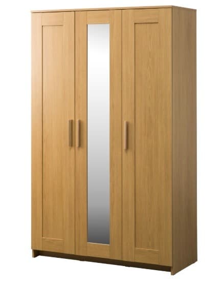 Ντουλάπα Τρίφυλλη Brimnes 117x50x190cm με 99€ από Ikea