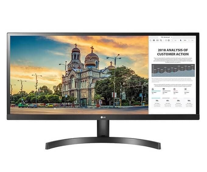 Οθόνη LG 29WK500-P (29" Full HD Ultrawide IPS FreeSync) 149€ - Πλαίσιο