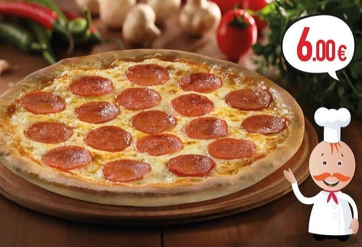 Πίτσα 10 τμχ. με 6€ στην Pizza Fan