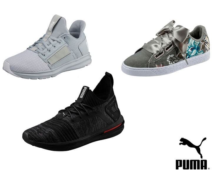 Επιπλέον -20% στα εκπτωτικά παπαπούτσια της Puma