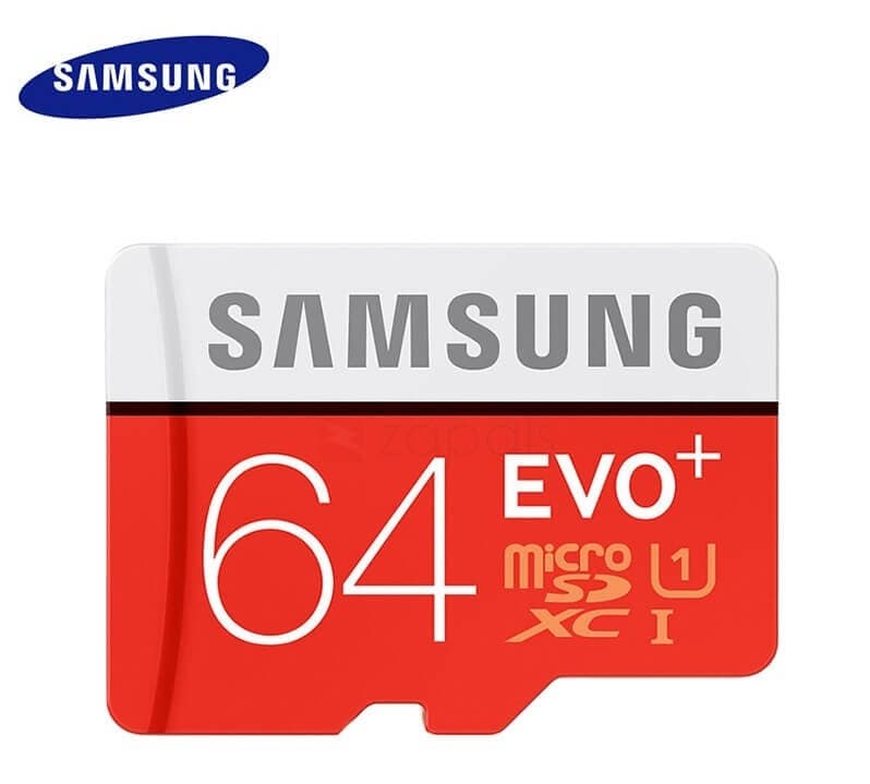 Samsung Evo+ 64GB MicroSDXC U1 13,62€ @ Zapals