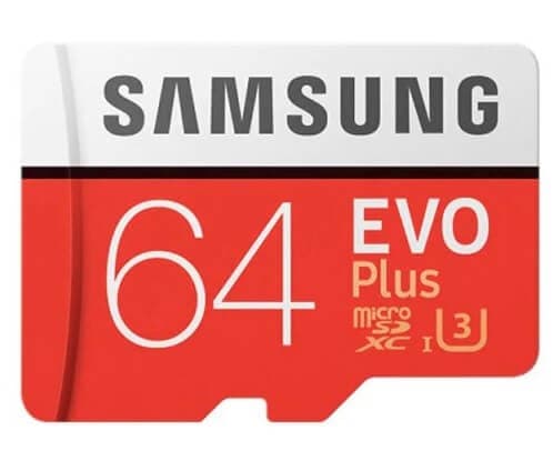 Samsung Evo Plus 64GB microSDHC κάρτα μνήμης 8,50€ στο Dresslily
