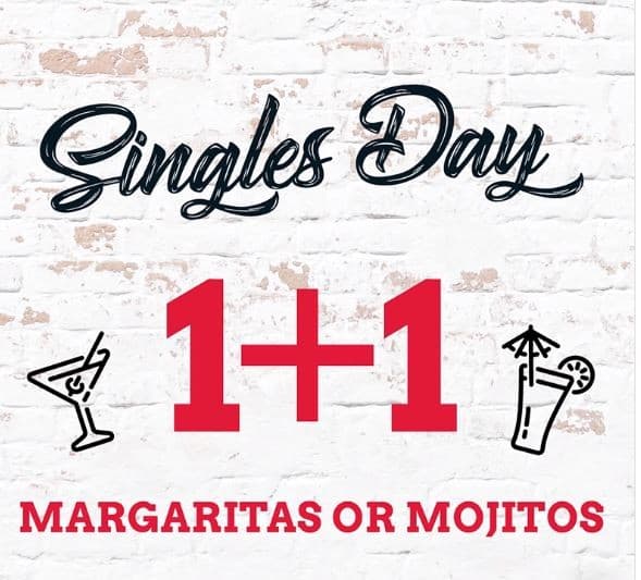 Μόνο για σήμερα 1+1 Margaritas ή Mojitos @ TGI Fridays