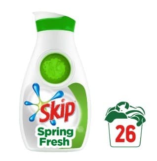 SKIP Υγρό απορρυπαντικό πλυντηρίου ρούχων 26 μεζούρες SPRING FRESH 1+1 Δώρο + 50% έκπτωση