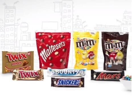 1+1 Δώρο σε σοκολάτες Mars, Twix, Snickers, M&amp;M's, Maltesers και Bounty  στον ΑΒ Βασιλόπουλο