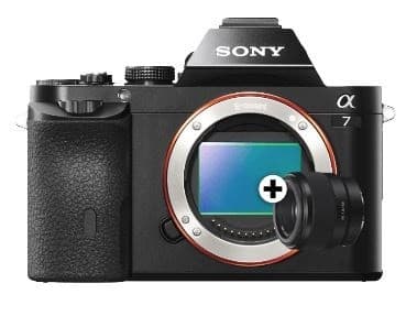 Sony Alpha 7 Mirrorless με φακό SEL-50F18F + κάρτα μνήμης 999€ στα Media Markt