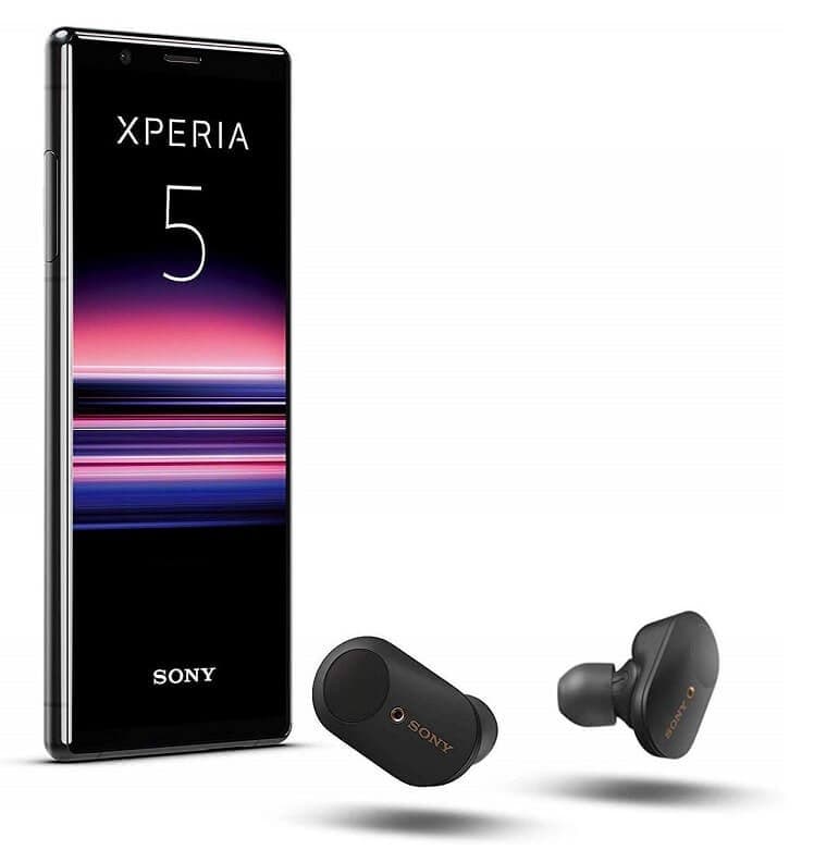 Sony Xperia 5 (6.1" FHD+ HDR OLED, 6GB, 128GB) Smartphone + Sony WF-1000XM3 Ακουστικά 827€ @ amazon.es (προπαραγγελία)