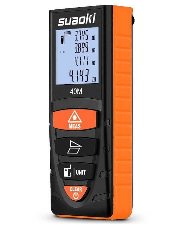 Μετρητής απόστασης Suaoki D8 40m 17,45€ από Amazon (Suaoki EU)