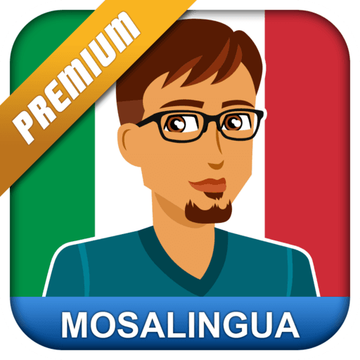 Μάθετε ιταλικά: διάλογοι και λεξιλόγιο, Mosalingua premium edition, δωρεάν από 5,49 ευρώ, Google Play