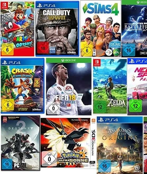 3 for 2 σε Video Games στο amazon.de