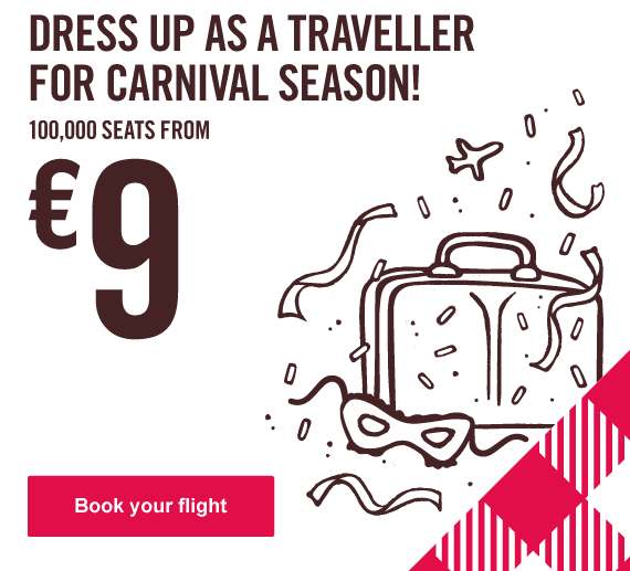 Αεροπορικά μονής διαδρομής από 9€ με Volotea