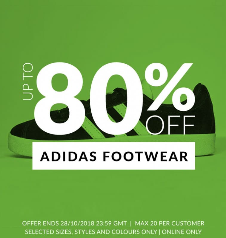 Έως 80% έκπτωση σε παπούτσια Adidas | Sportsdirect