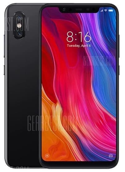 Xiaomi Mi 8 4G Phablet Global Version 6+64GB 287€ στο Gearbest