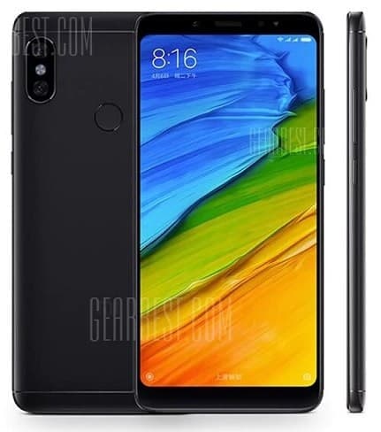 Xiaomi Redmi Note 5 4GB 64GB Global 188,84€ στο Gearbest
