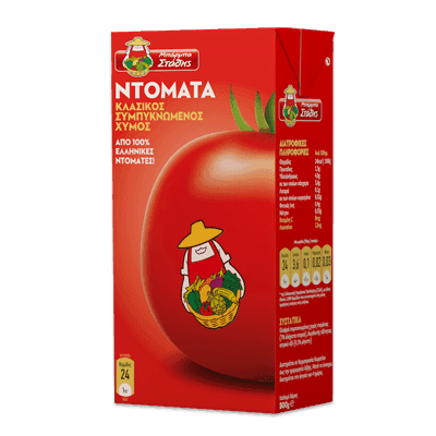 Ντοματοχυμός ΜΠΑΡΜΠΑ ΣΤΑΘΗΣ 500gr 0.30€ με επιστροφή Pockee