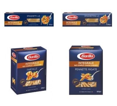 Ζυμαρικά Barilla ολικής άλεσης 500γρ. από 0,33€ στον ΑΒ Βασιλόπουλο &amp; Σκλαβενίτη με pockee