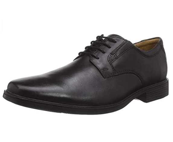 Ανδρικά Clarks Tilden Plain Black Leather 44.79€ στο Amazon