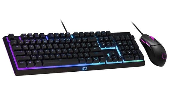 Σετ Πληκτρολόγιο-Ποντίκι CoolerMaster MS110 RGB Combo 34.90€ - Κωτσόβολος