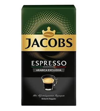 Jacobs Espresso  250 gr, arabica 2,73 ευρώ σε επιλεγμένα καταστήματα Σκλαβενίτη