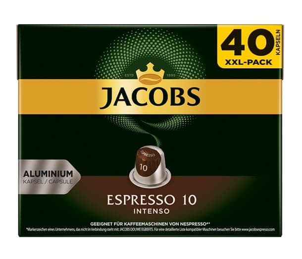 Jacobs κάψουλες Nespresso 40τεμ