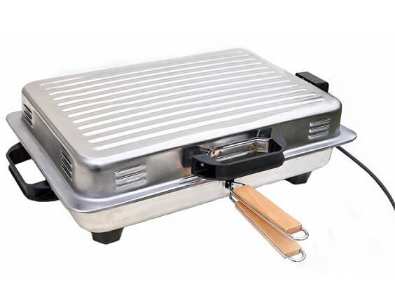 Ψηστιέρα Roller 20107 Ορθογώνια 1200w Γίγας Inox με 46.5€ από Plus4u