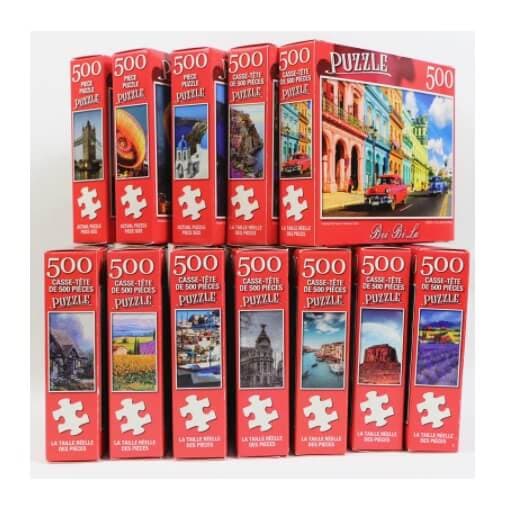 Puzzle 500 Κομμάτια (Από 2.27€)