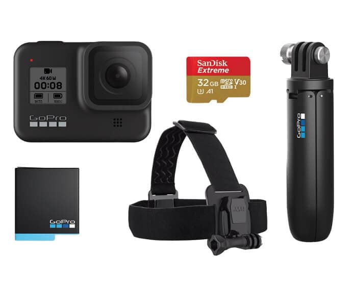 Action Camera GoPro Hero8 Black Bundle 349€ - Media Markt
