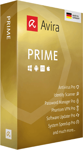 3 μήνες Avira Prime VPN