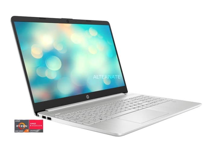 HP 15s-eq1262ng, Notebook (Ryzen 7 4700U, 16GB, 512GB, FreeDOS, DE Layout)