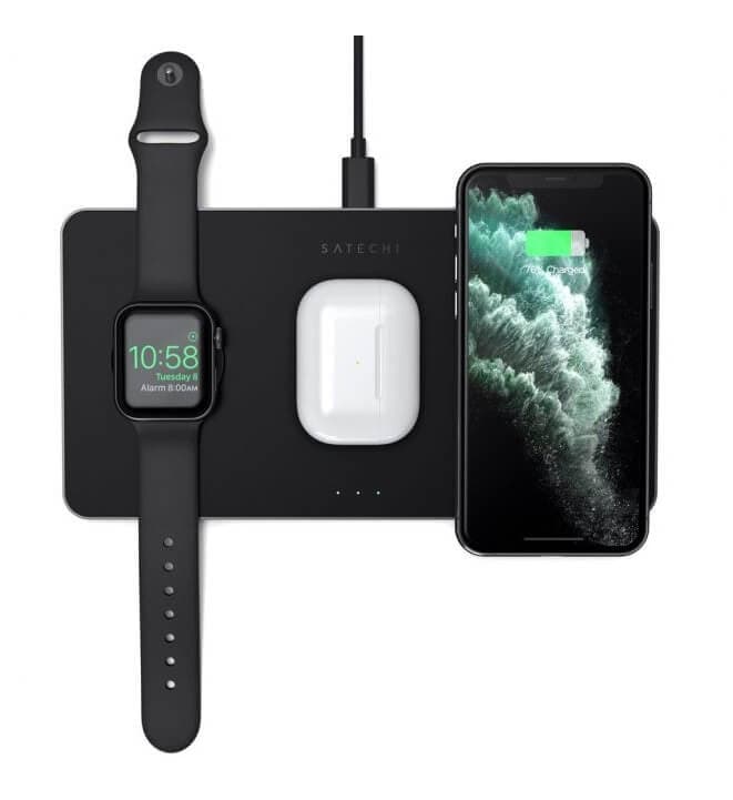 Βάση Ασύρματης Φόρτισης Satechi Trio Wireless Charging Pad 69,90€ από iStorm