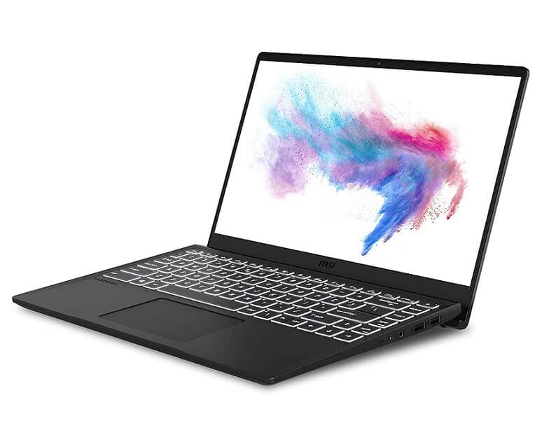 Ultrabook MSI Modern 14 (FHD IPS, i5-10210U, 8GB, 256GB, W10) 600€ - Amazon UK