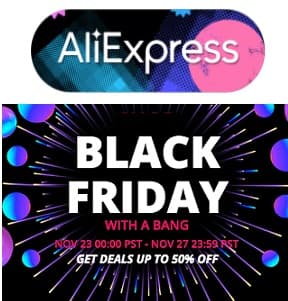 Εκπτωτικοί κωδικοί για την Black Friday στο AliExpress