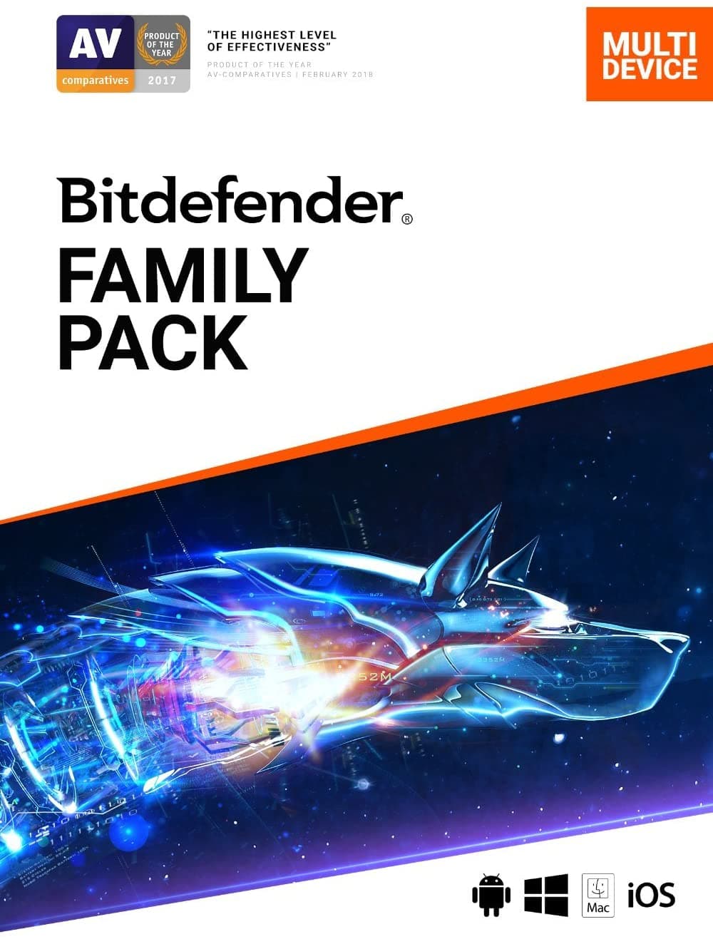 Bitdefender Family Pack 2021 (15 συσκευές 2 χρόνια) με 29,99 €