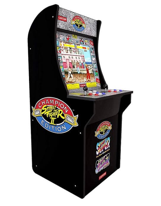 Arcade 1UP Street Fighter II Cabinet (17") 341€ - Amazon FR