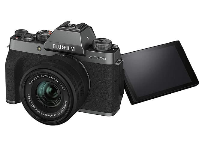 Fujifilm X-T200 XC15-45mm Mirrorless Camera (Dark Silver) 516€ - Amazon IT