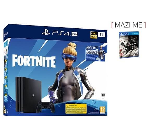 PlayStation 4 Pro 1TB Fortnite + Ghost of Tsushima ή The Last of Us Part II με 319€ από Πλαίσιο