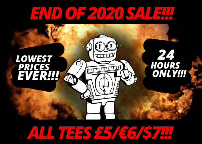 Qwertee T-shirt με 6€ (Μεταφορικά από 3€ ανάλογα την ποσότητα)